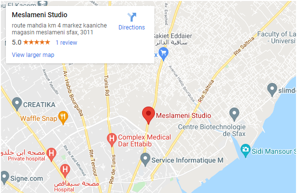 meslameni studio on google maps